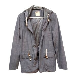 Life after Denim full zip hooded jacket